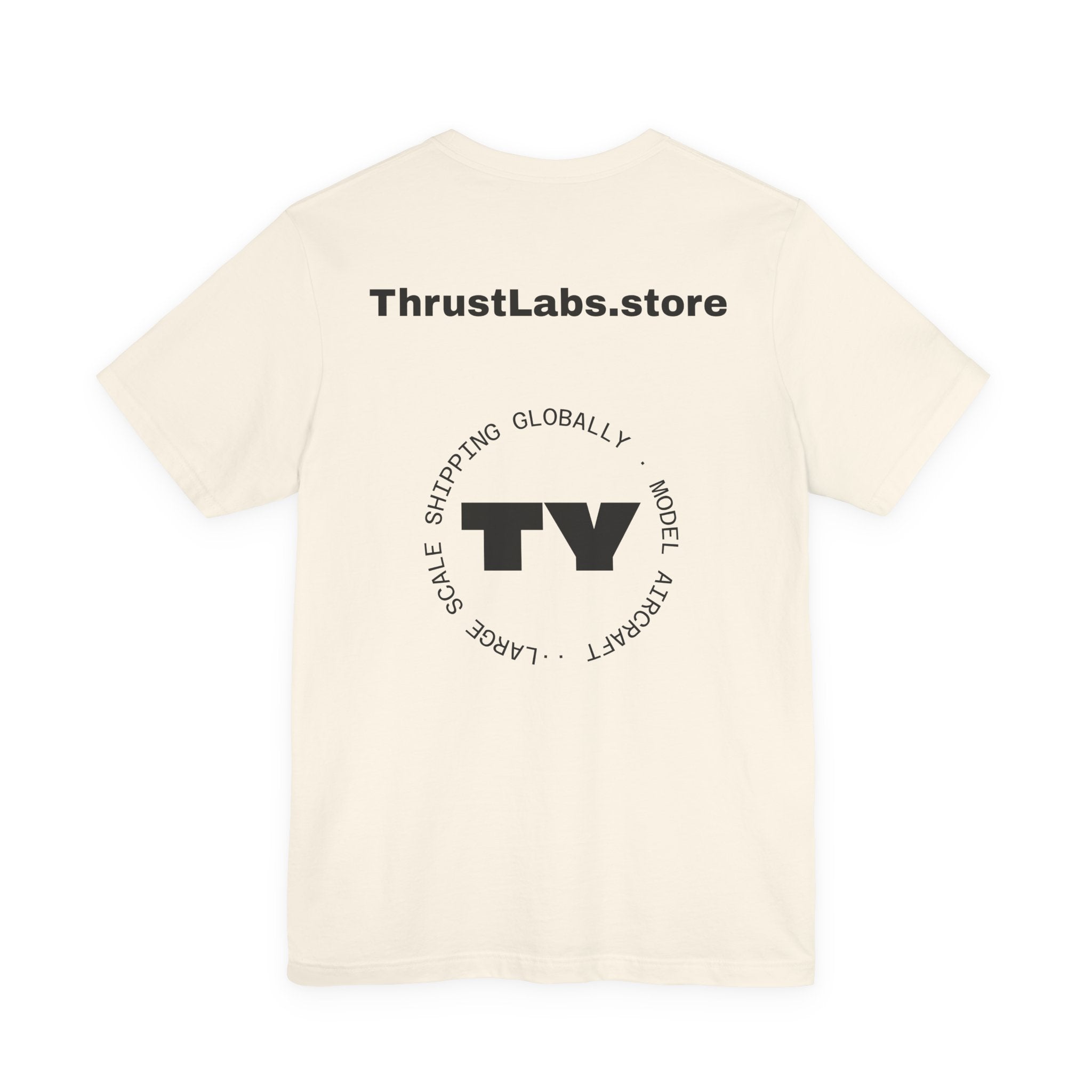 777-9 Schematic Tee — Minimal Line Art Plane T‑Shirt